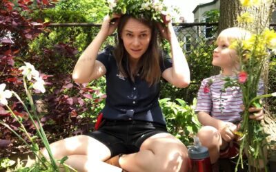 Making a Flower Crown