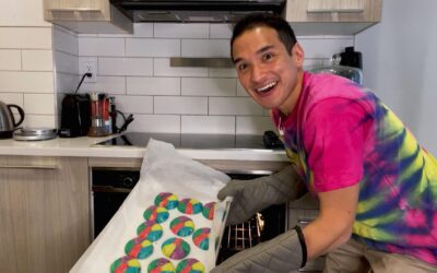 Tie-Dye Cookies