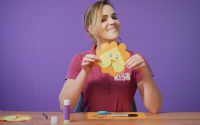 Crafts with Olivia – Heart Lion